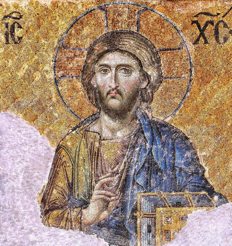 christ pantocrator mosaic
