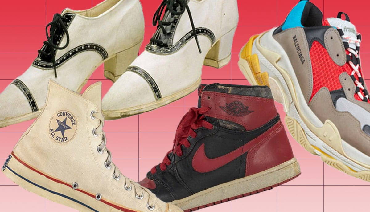 shoe timeline sneakers