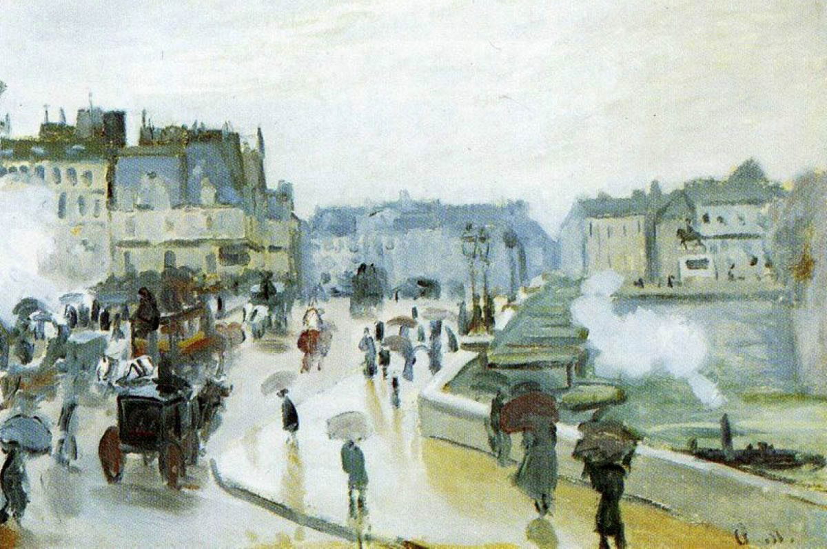 the pont neuf claude monet