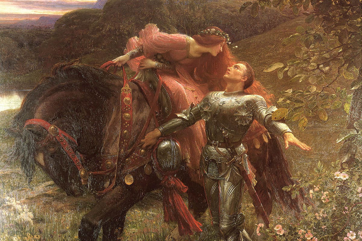 la belle dame sans merci sir frank dicksee