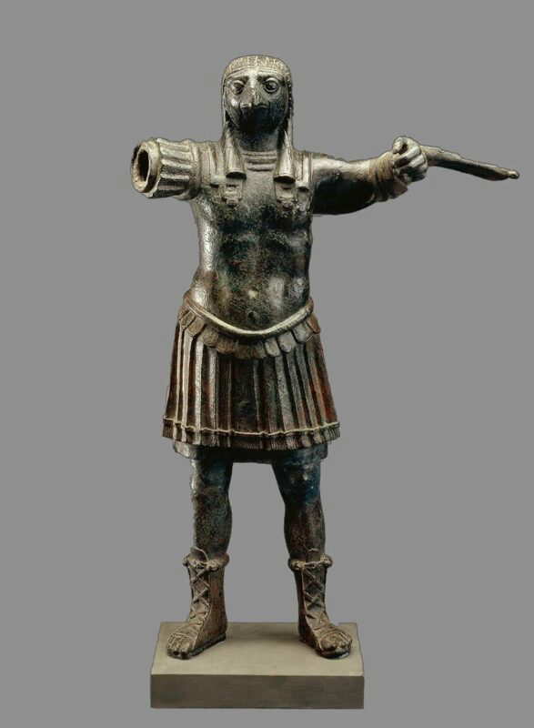 egyptian god horus roman militial garb