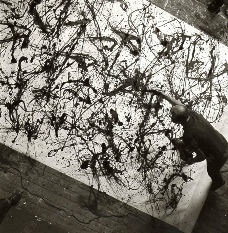jackson pollock action painting