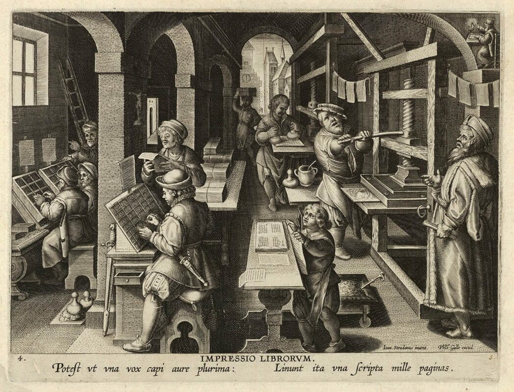 invention of book printing