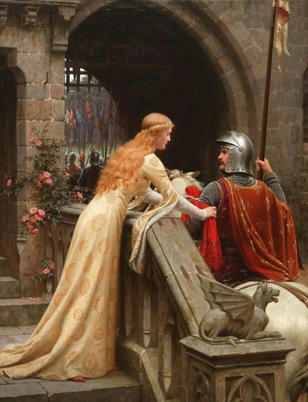 god speed edmund blair leighton