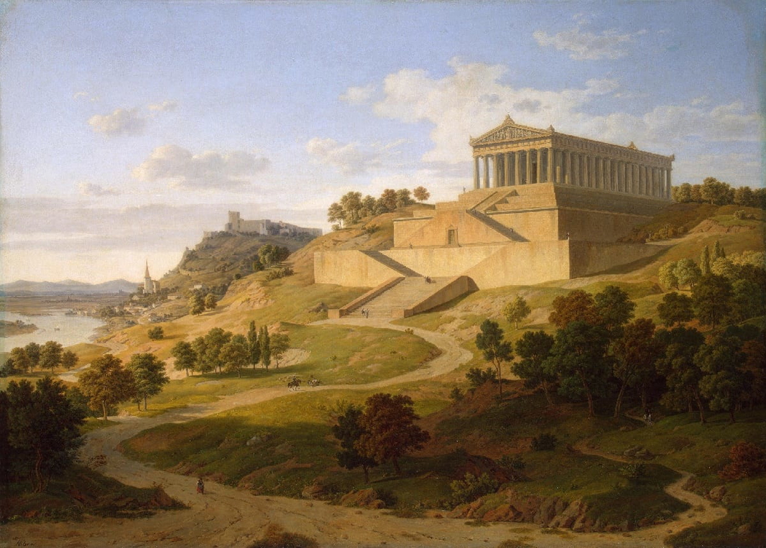 leo-von-klenze-walhalla-painting
