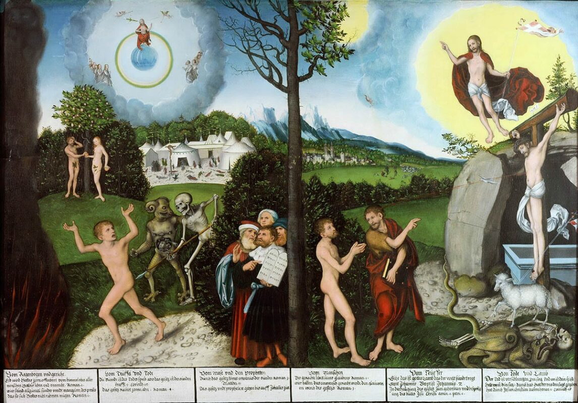 lucas cranach law and gospel
