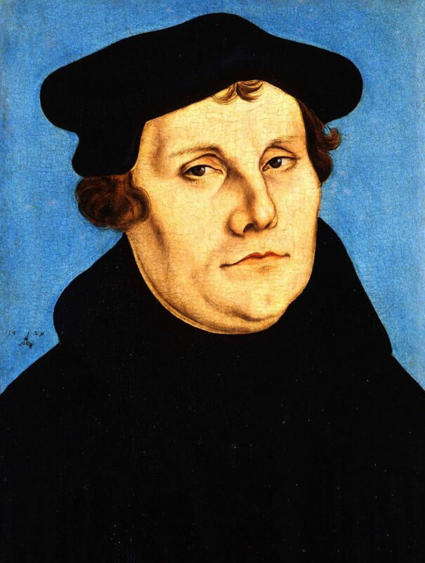 martin luther portrait lucas cranach