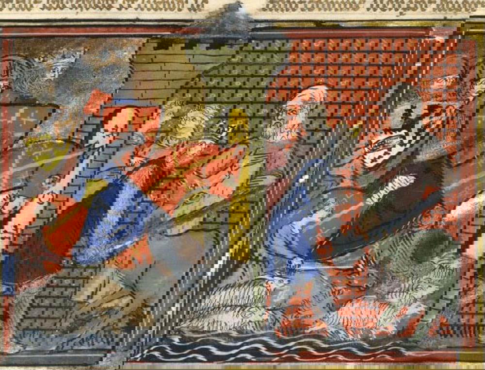 godfrey bouillon besieging jerusalem