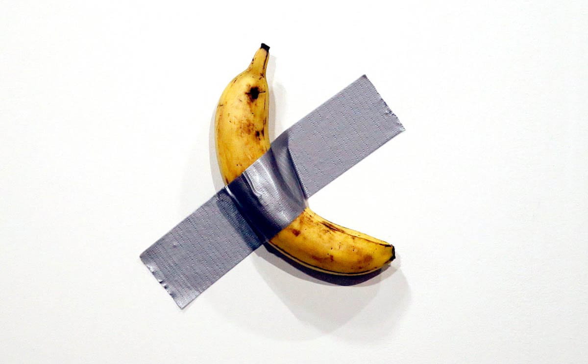 comedian maurizio cattelan