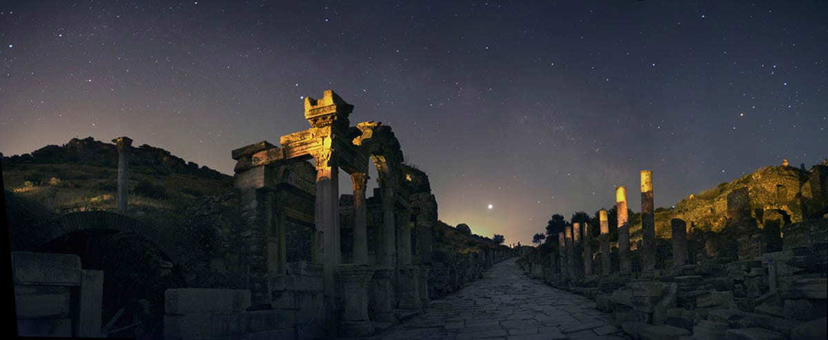 planet jupiter over ephesus