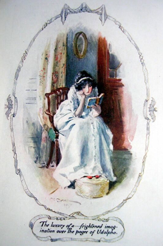 frightened imagination pages udolpho ce brooks