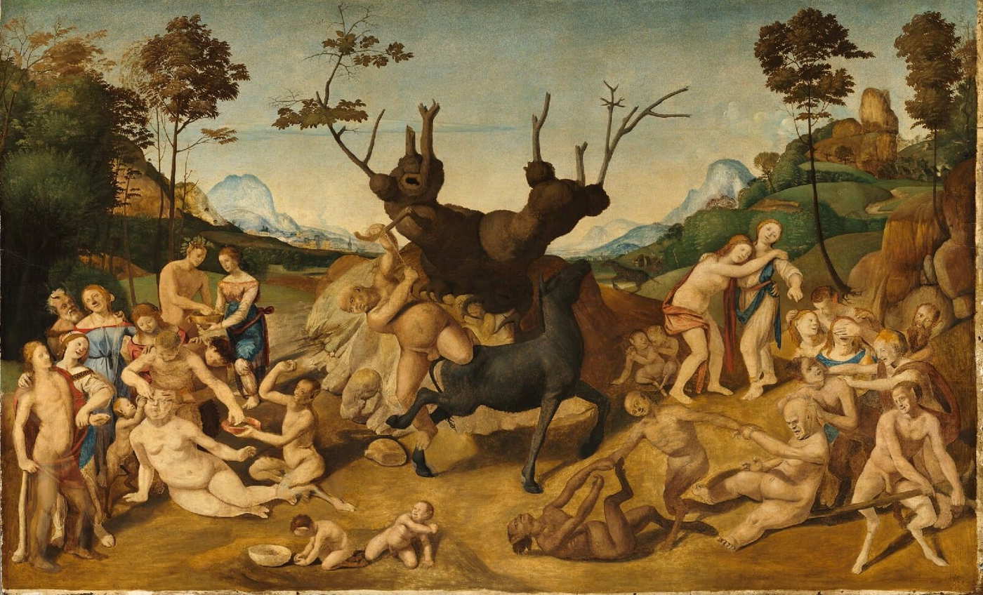 piero-cosimo-misfortunes-silenus-painting