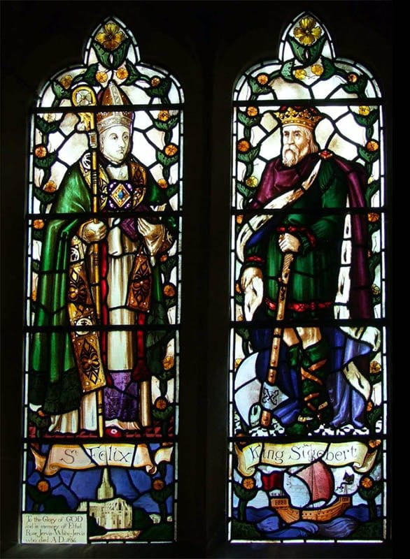 saint felix king sigeberht east anglia
