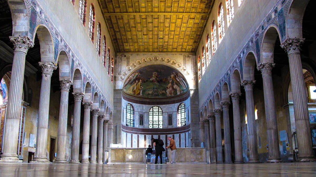interior santa sabina rome