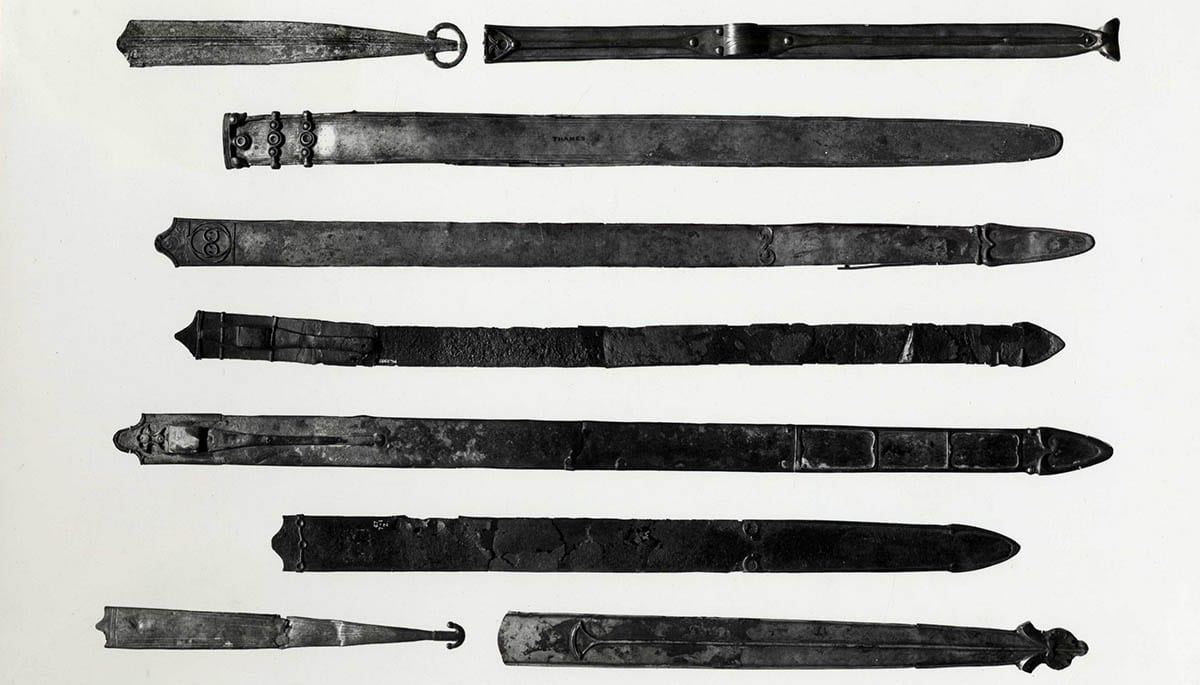 gallic sword and sheathe