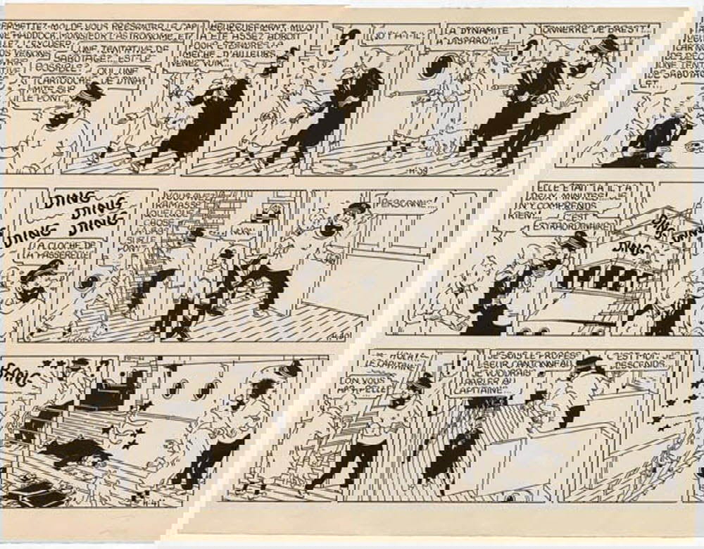 tintin l'etoile mysterieuse comic