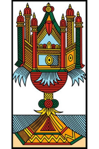 ace of cups tarot de marseille