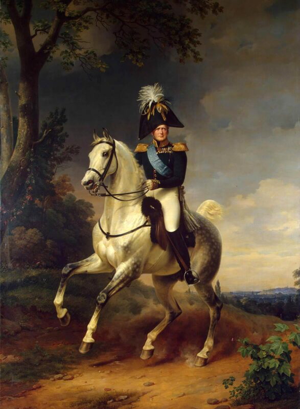 equestrian portrait alexander i russia