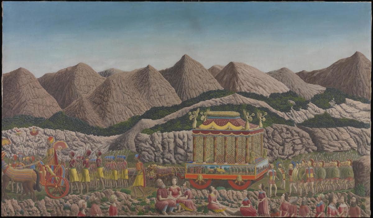 funeral procession alexander the great