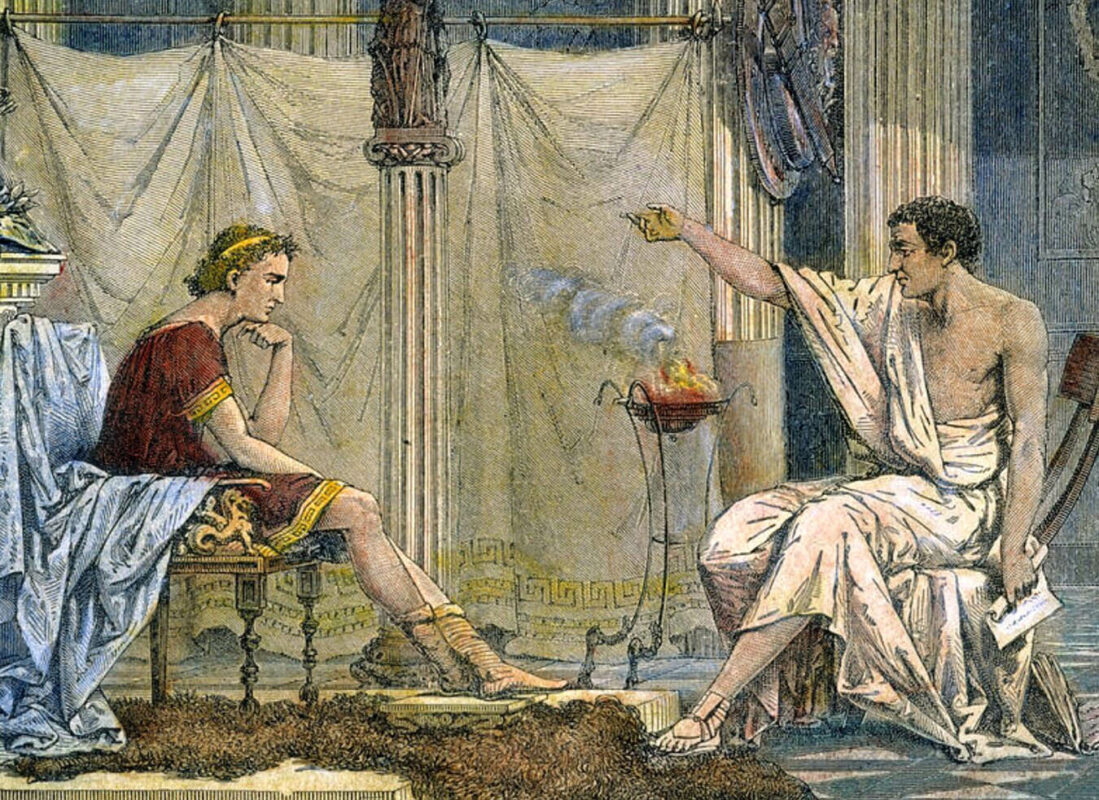 alexander the great etching portanell