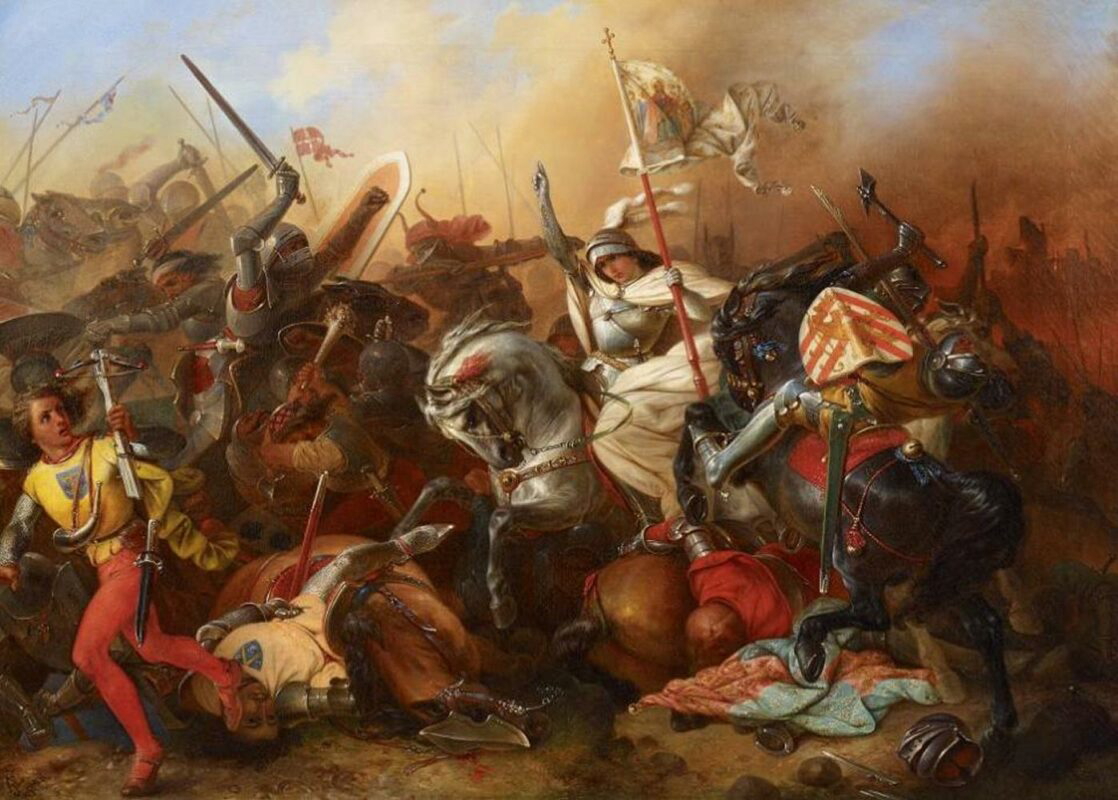 joan of arc on the battlefield