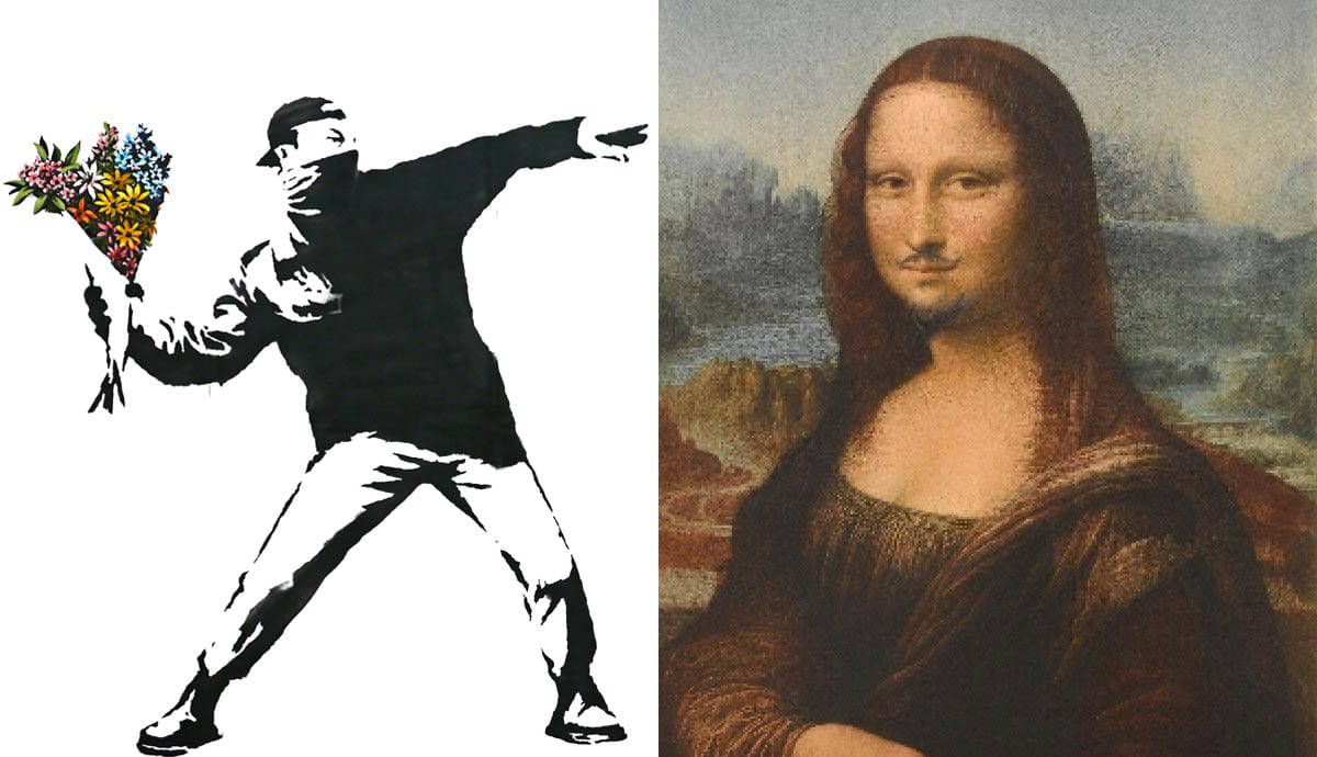 banksy marcel duchamp
