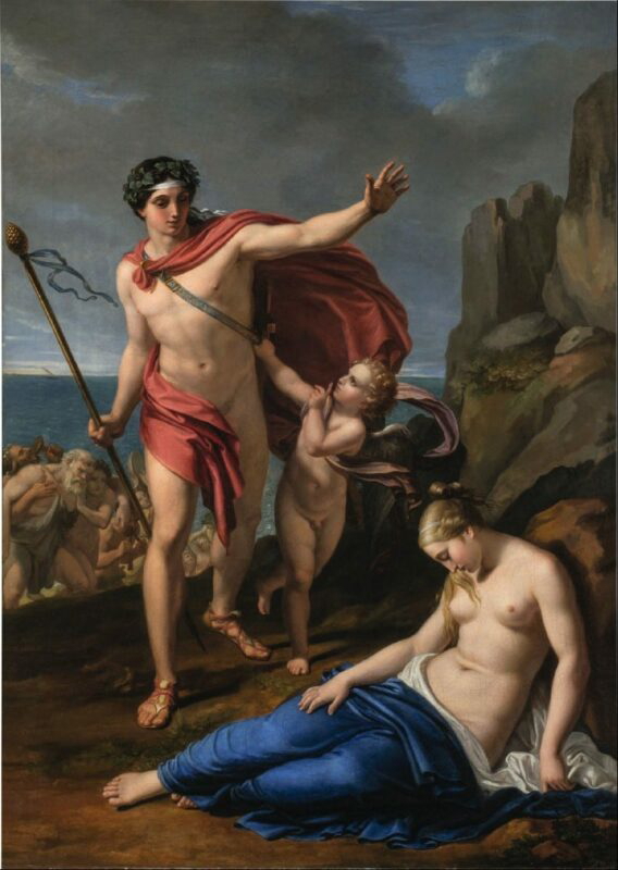bacchus and ariadne pietro benvenuti
