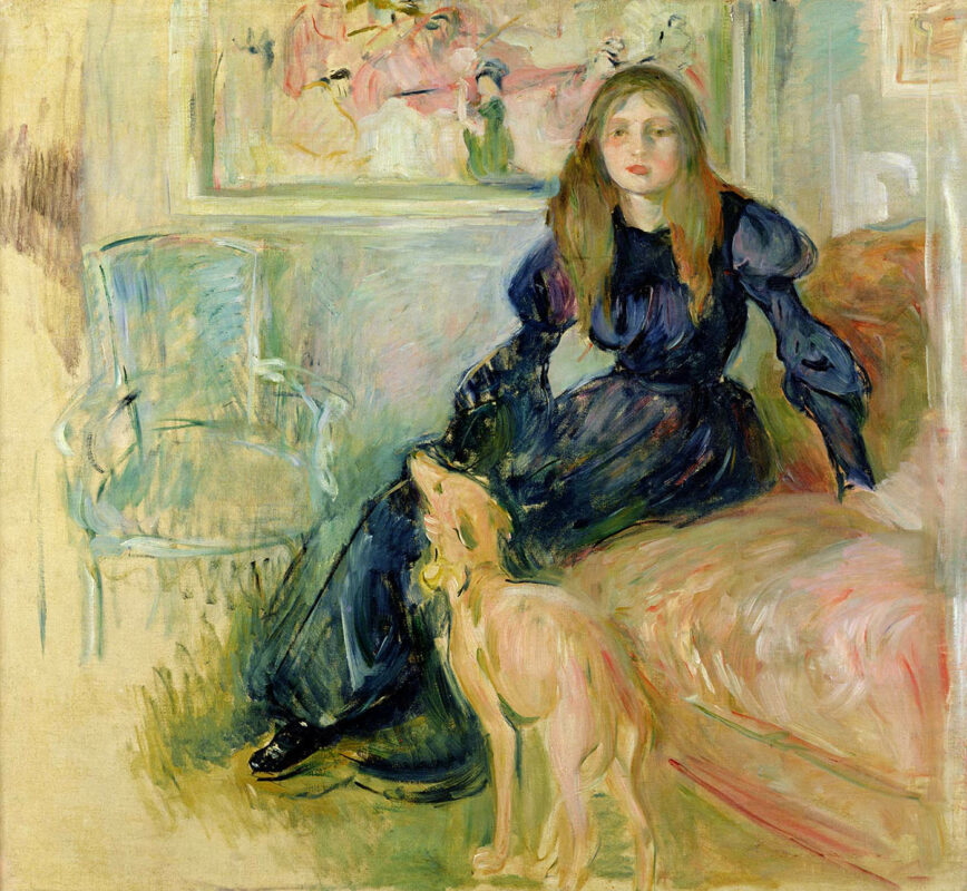 young girl greyhound