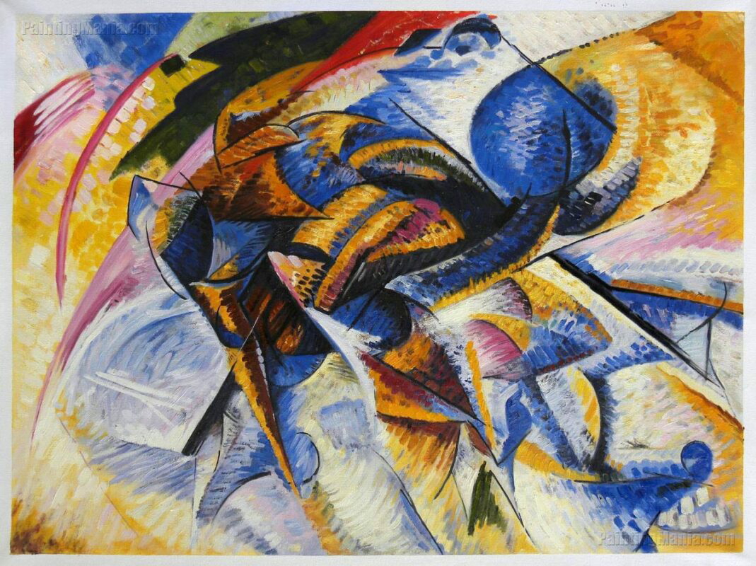 boccioni dynamism of a cyclist