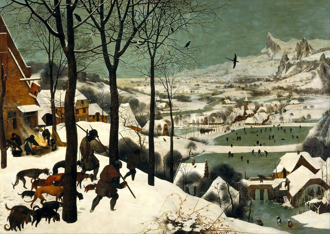 the hunters in show pieter bruegel