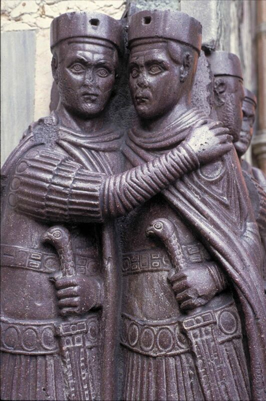 porphyry statue tetrarchs diocletian