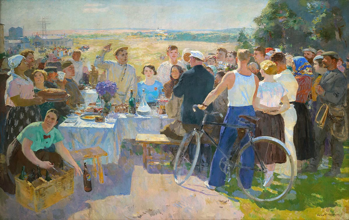 kolkhoz holiday servey vasilyevich gerasimov
