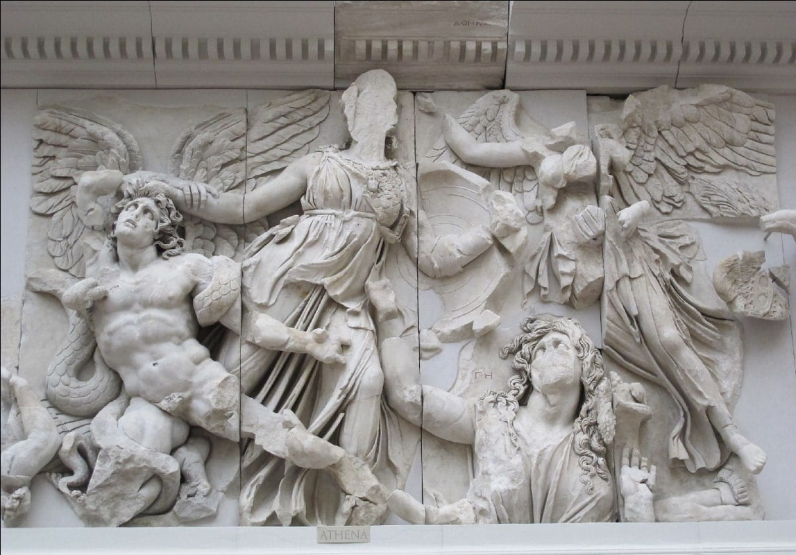 gigantomachy greek giants