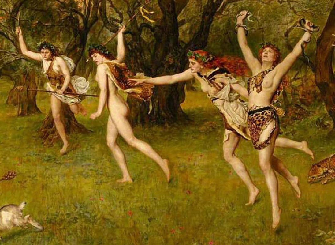 maenads john collier
