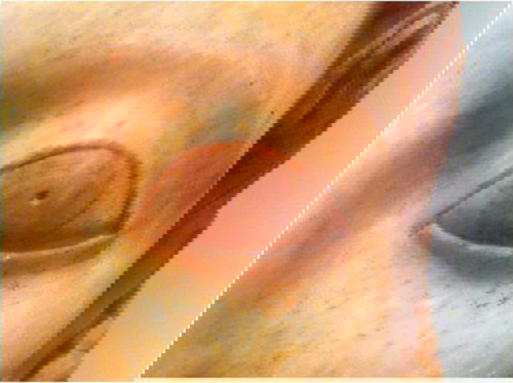 kouros eye detail