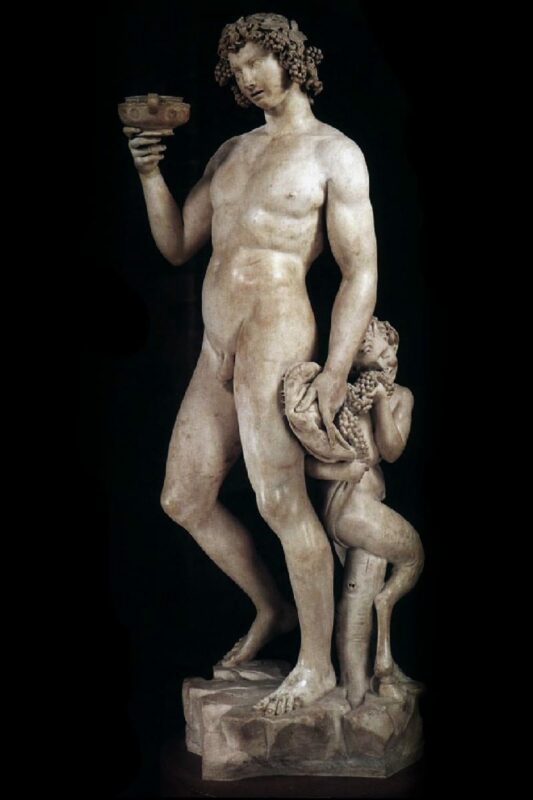 bacchus michelangelo