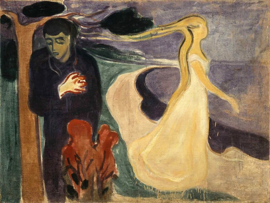 munch separation painting