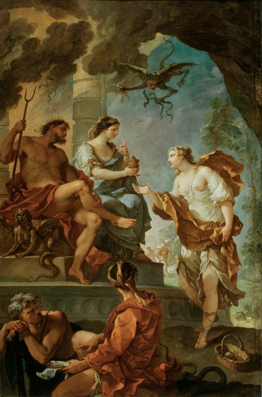 psyche in the underworld
