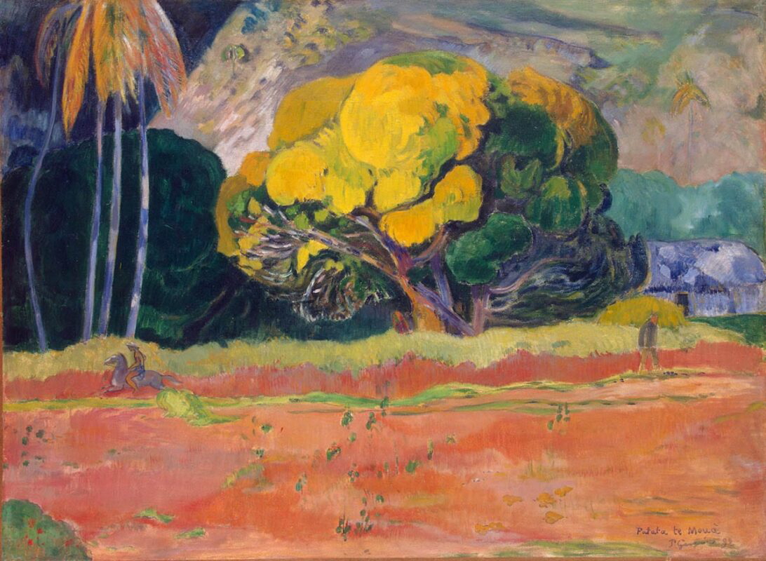 Fatata Te Moua by Paul Gauguin