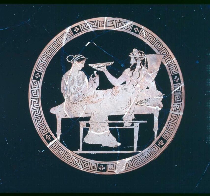 kylix persephone pluto banqueting