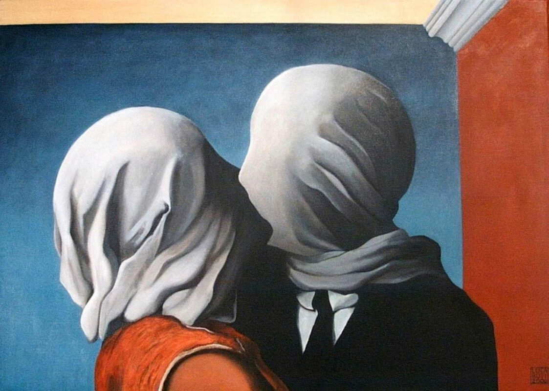 the lovers rene magritte