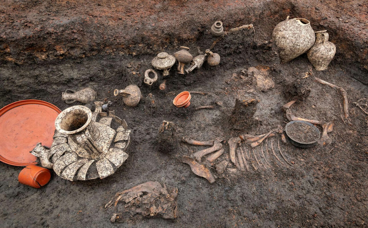 gallo roman infant burial