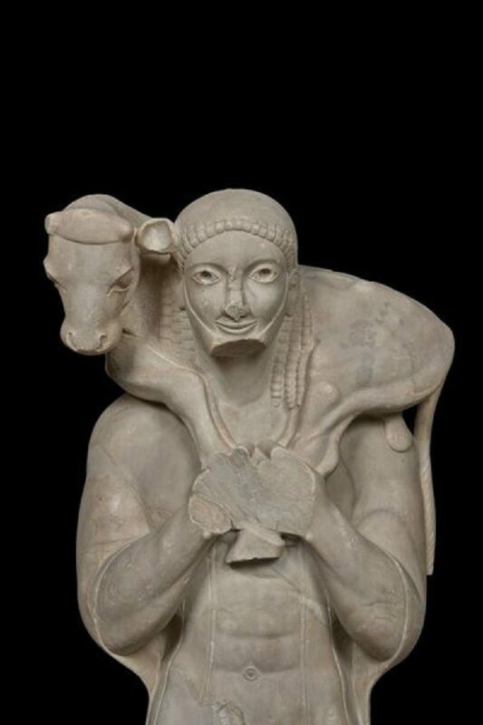 calf bearer acropolis museum
