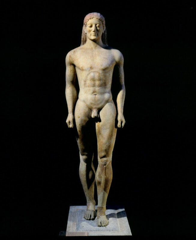 statue kouros kroisos