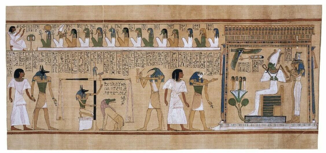 weighing of heart papyrus
