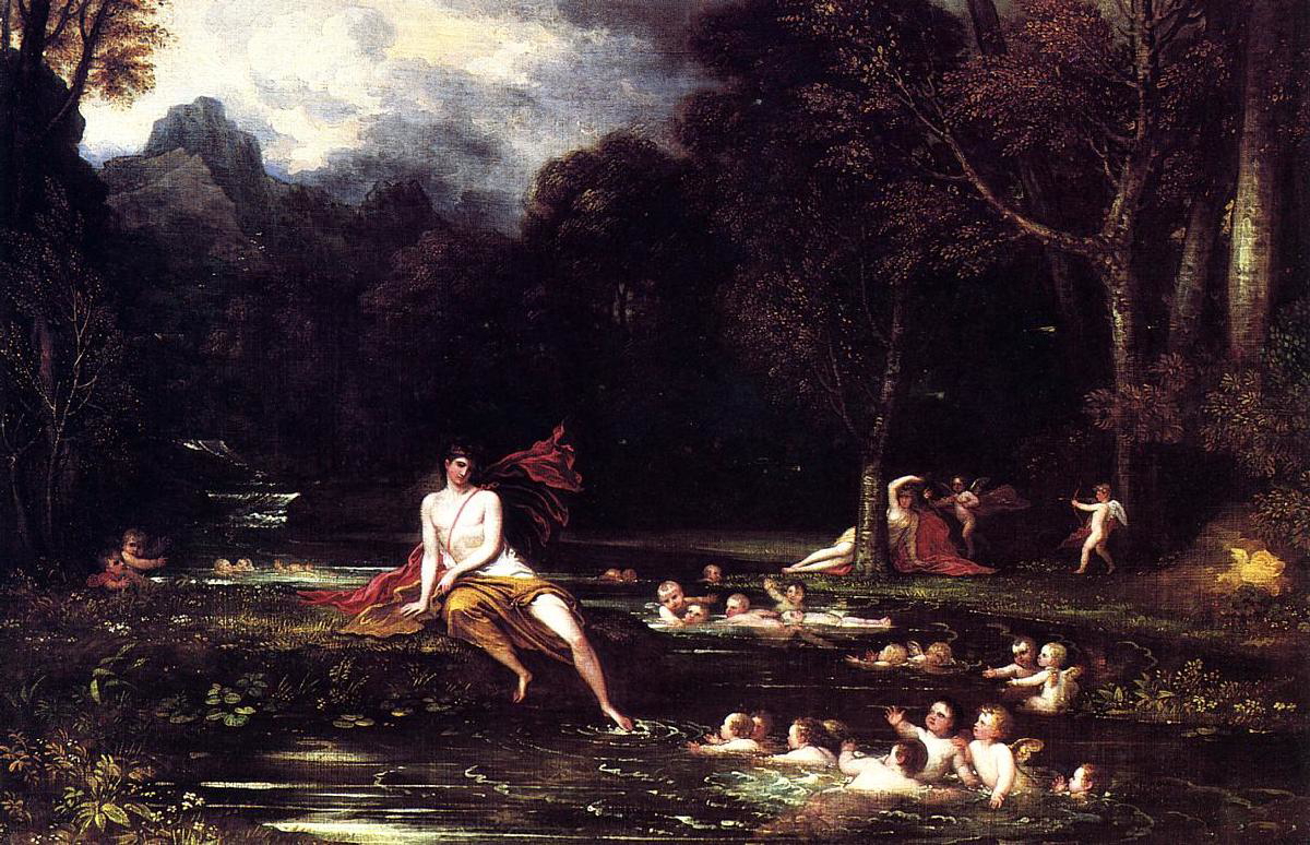 west-benjamin-narcissus-and-echo-painting