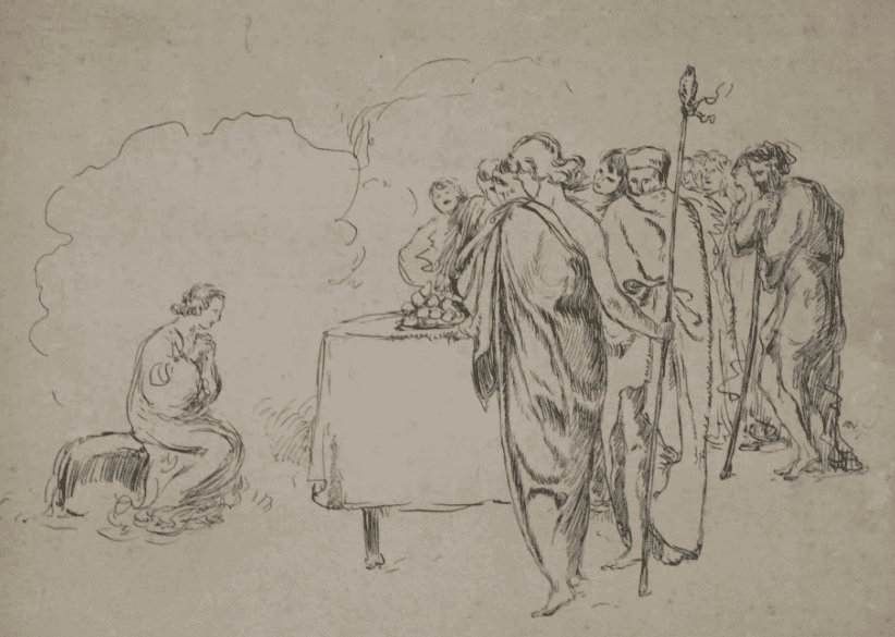 antonio carreiro dionysus hestia illustration