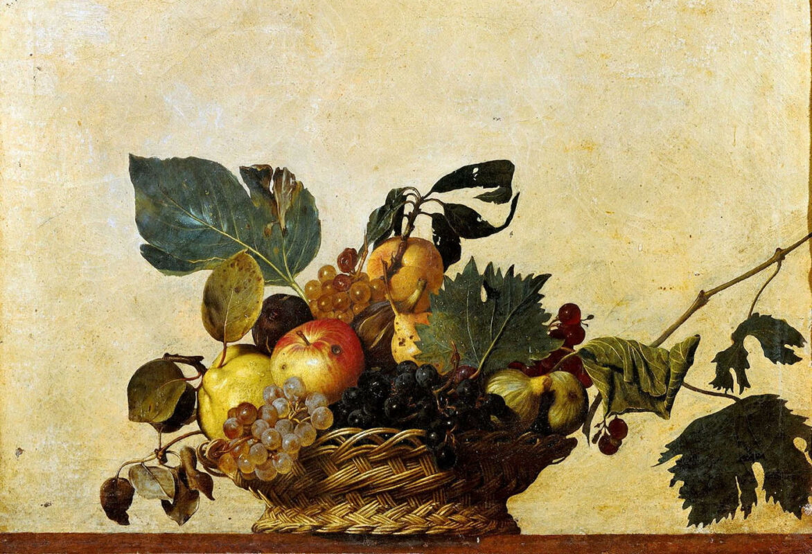 caravaggio basket fruit