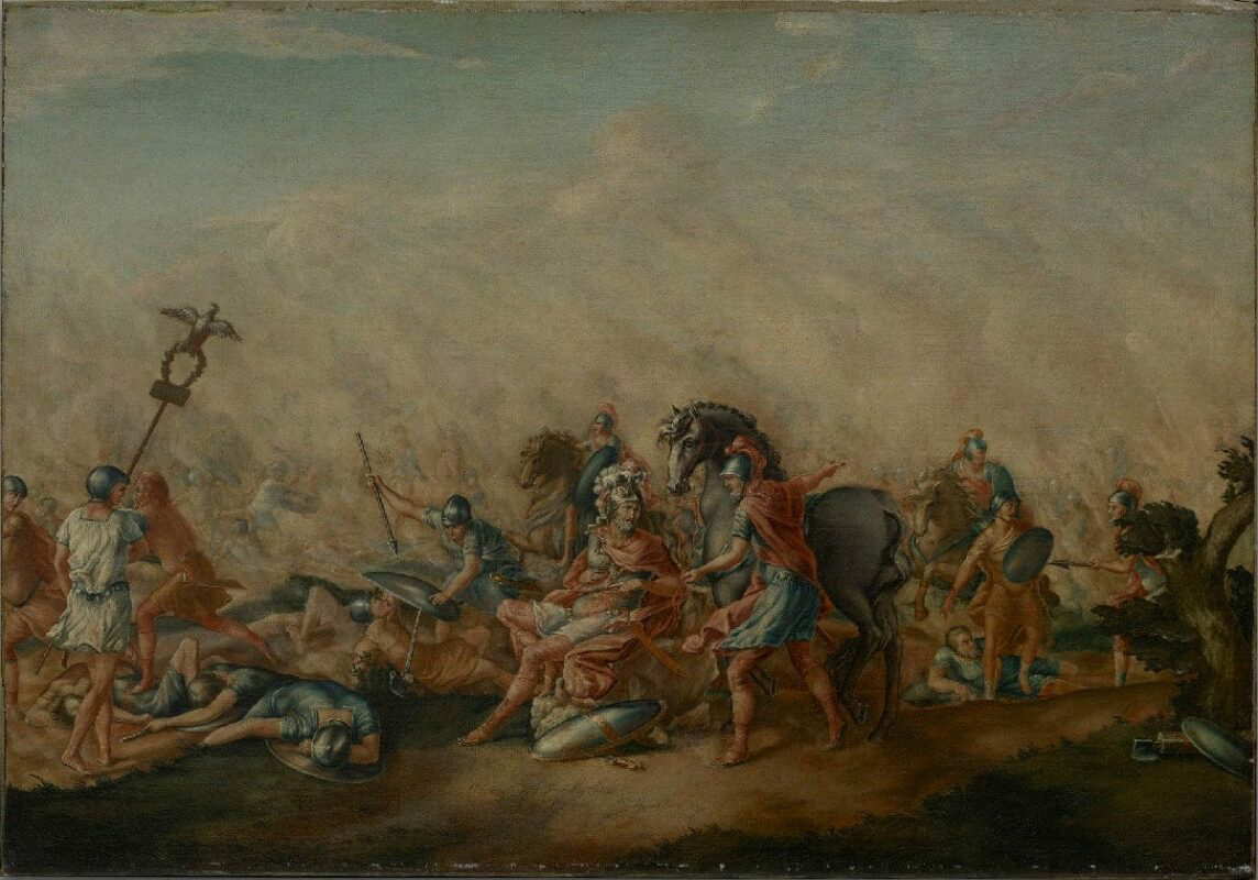 john trumbull death of paulus aemilius