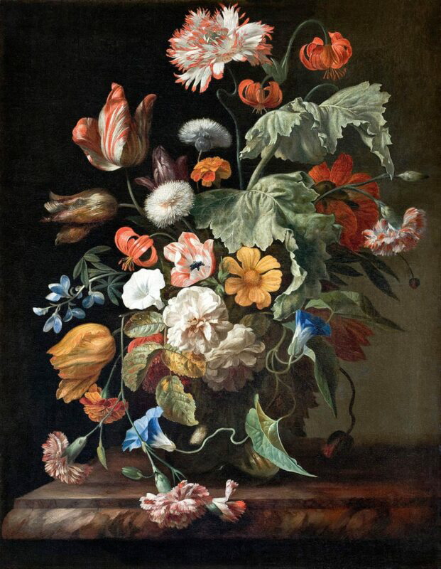 still life flowers rachel ruysch